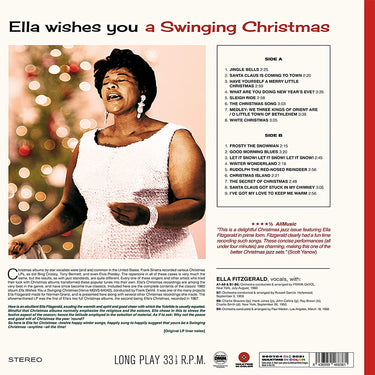 ELLA FITZGERALD - Ella Wishes You A Swinging Christmas (Waxtime In Color Ed.) - LP - 180g White Vinyl