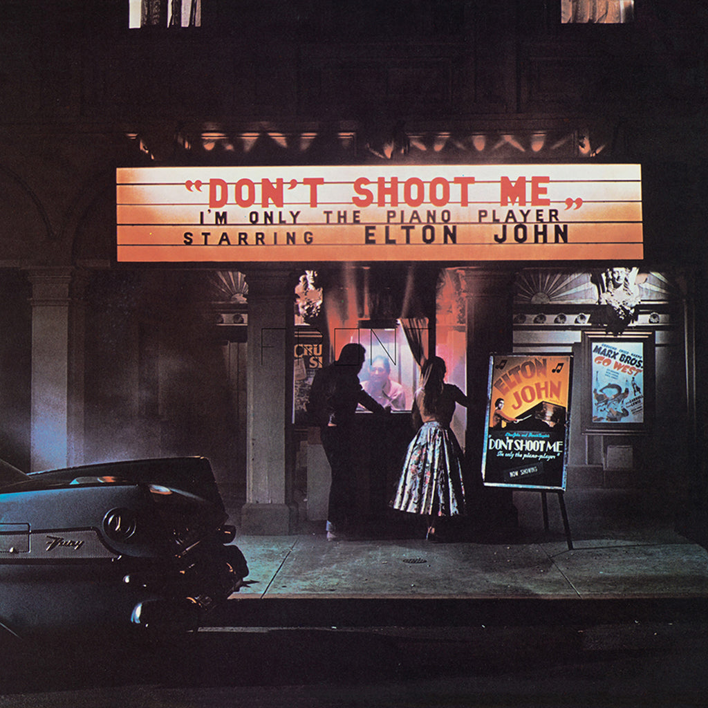 ELTON JOHN - Don't Shoot Me I'm Only The Piano Player (50th Anniversary Expanded Edition) - 2LP - Gatefold Red Marble Vinyl [RSD23]