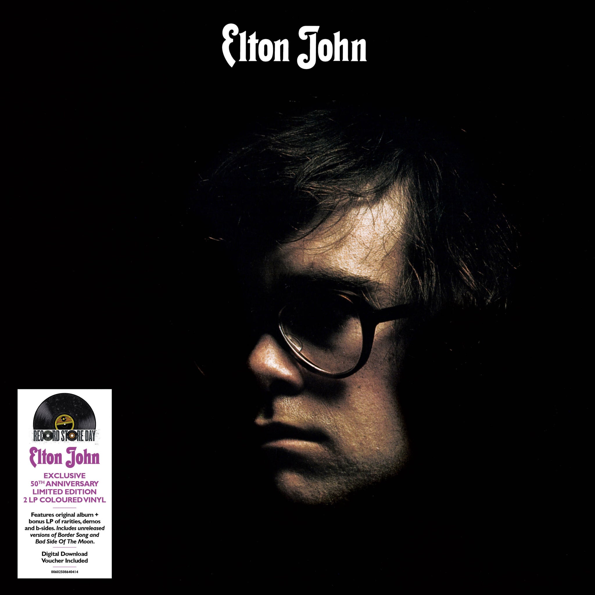 ELTON JOHN - Elton John - 2LP Limited Transparent Purple Vinyl [RSD2020-AUG29]