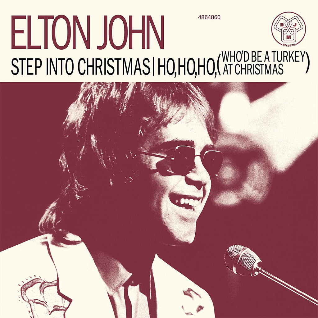 ELTON JOHN - Step Into Christmas - 12" - White Vinyl
