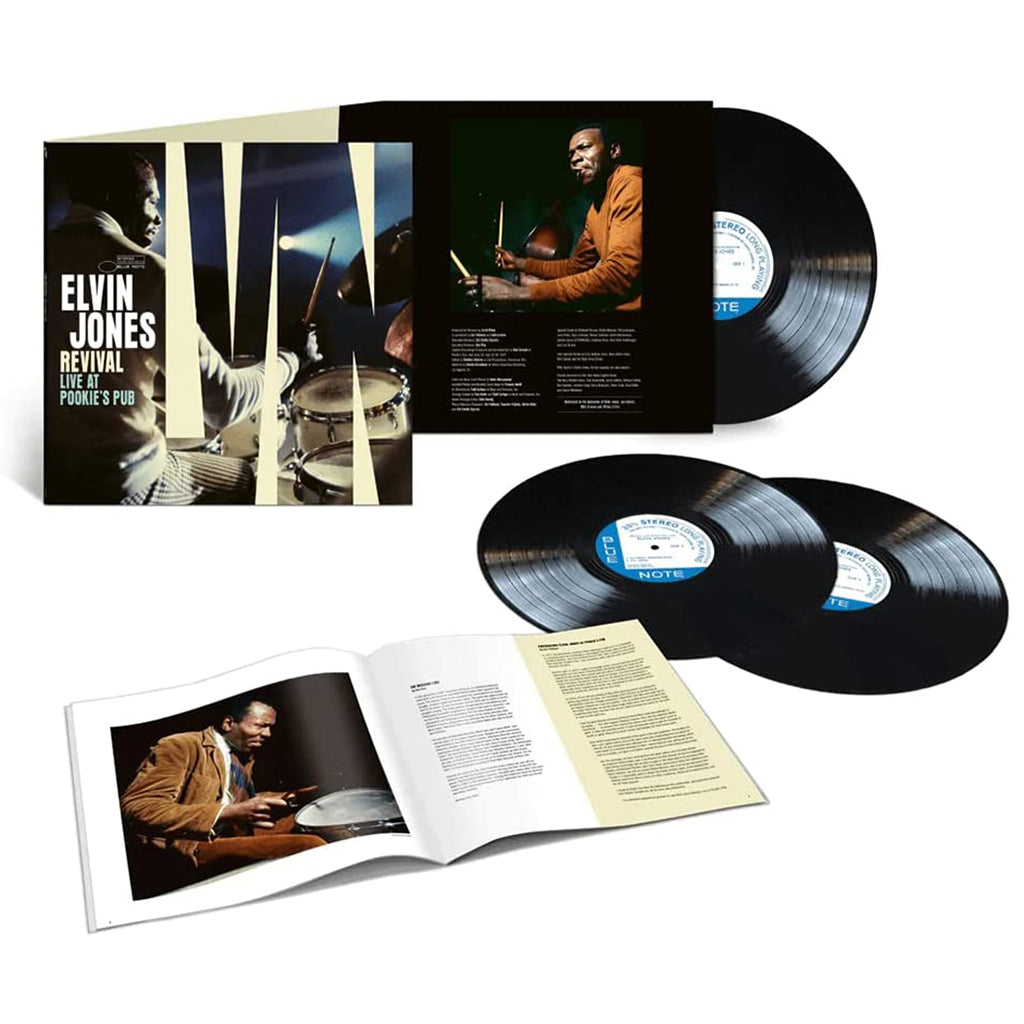 ELVIN JONES - Revival: Live At Pookie’s Pub - 3LP - 180g Vinyl