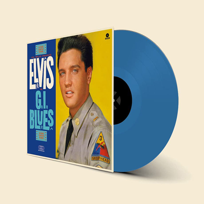 ELVIS PRESLEY - G.I. Blues (w/ 4 Bonus Tracks) - LP - 180g Blue Vinyl