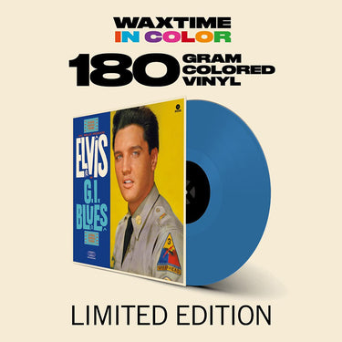 ELVIS PRESLEY - G.I. Blues (w/ 4 Bonus Tracks) - LP - 180g Blue Vinyl