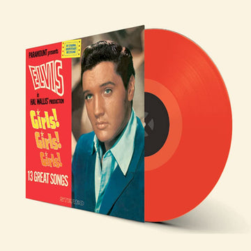 ELVIS PRESLEY - Girls! Girls! Girls! [w/ 2 Bonus Tracks] - LP - 180g Red Vinyl