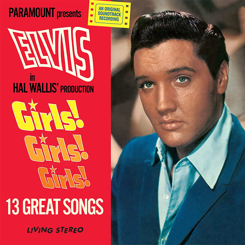 ELVIS PRESLEY - Girls! Girls! Girls! [w/ 2 Bonus Tracks] - LP - 180g Red Vinyl