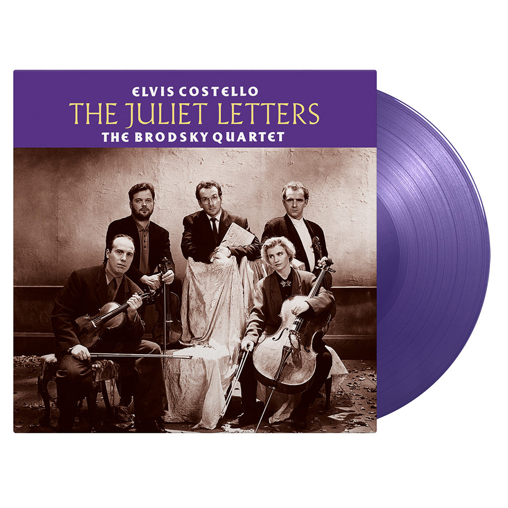 ELVIS COSTELLO AND THE BRODSKY QUARTET - The Juliet Letters - LP - 180g Purple Vinyl