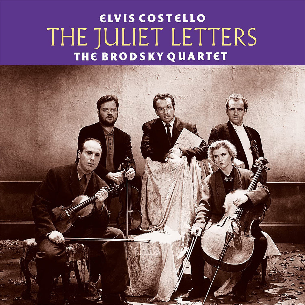 ELVIS COSTELLO AND THE BRODSKY QUARTET - The Juliet Letters - LP - 180g Purple Vinyl