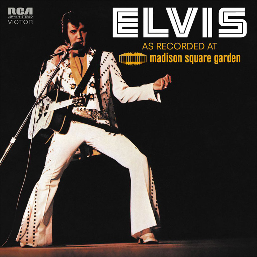 ELVIS PRESLEY - As Recorded at Madison Square Garden (Remastered w/ Deluxe Sleeve) - 2LP - 180g White Marbled Vinyl