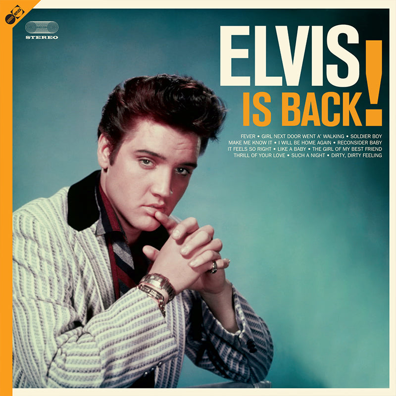 ELVIS PRESLEY - Elvis Is Back! (Groove Replica Ed.) - LP - 180g Vinyl + Bonus CD
