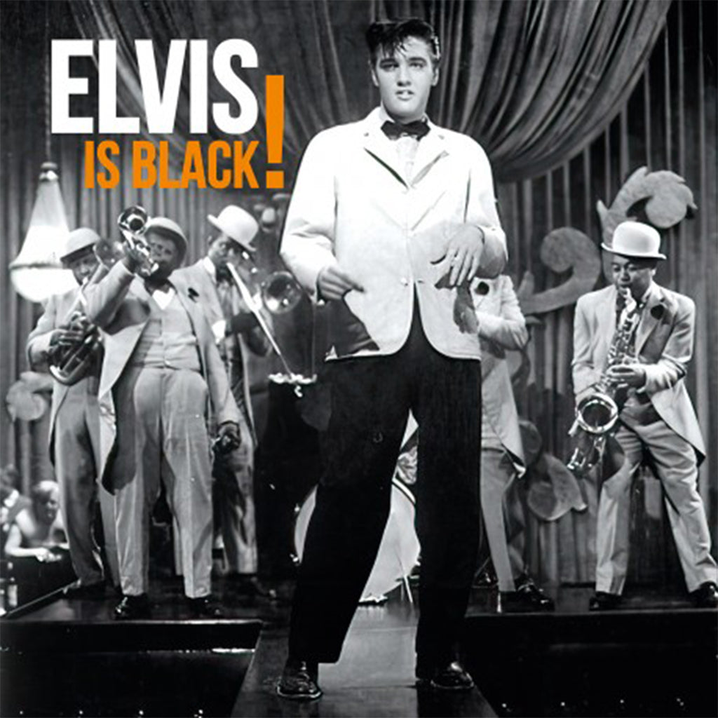 ELVIS PRESLEY - Elvis Is Black! - 3LP - Orange/Black, White/Black and Silver/Black Half Effect Vinyl [RSD23]