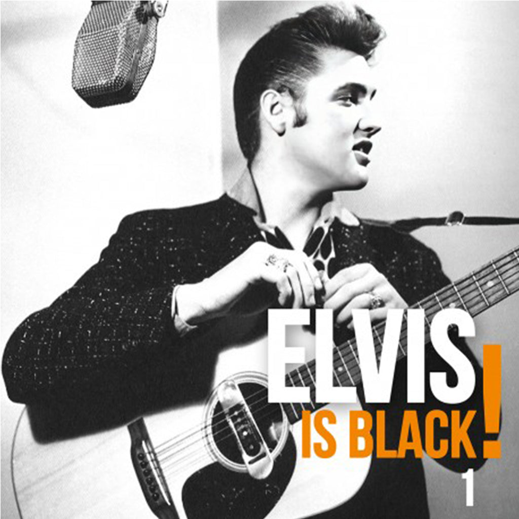 ELVIS PRESLEY - Elvis Is Black! - 3LP - Orange/Black, White/Black and Silver/Black Half Effect Vinyl [RSD23]