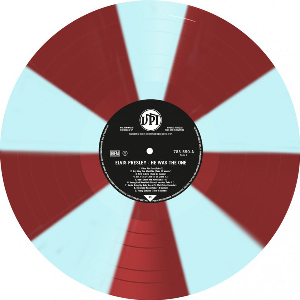 ELVIS PRESLEY - Sings Aaron Schroeder - LP - Blue & Red Cornetto Effect Vinyl [RSD23]