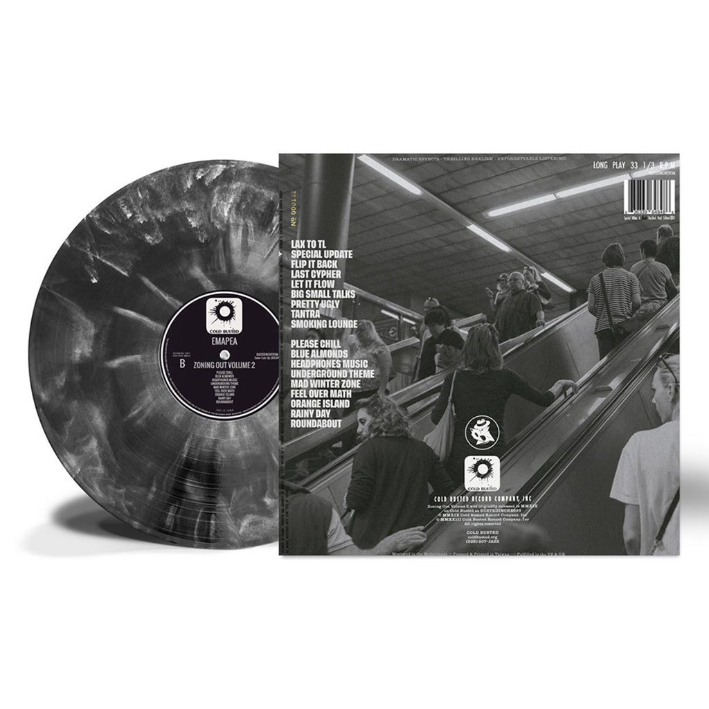 EMAPEA - Zoning Out Vol. 2 (Repress) - LP - White & Black Marbled Vinyl [MAR 31]