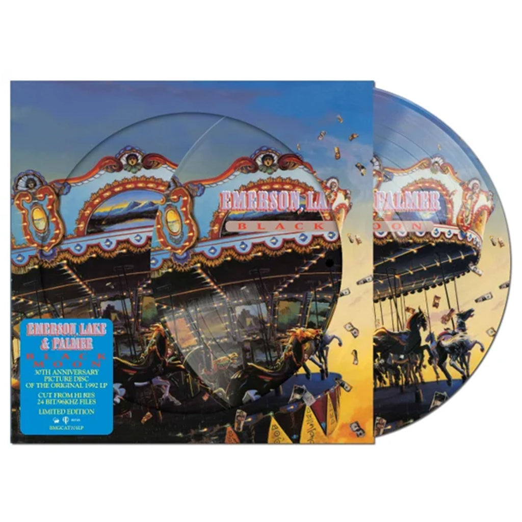 EMERSON, LAKE AND PALMER - Black Moon - LP - Picture Disc Vinyl
