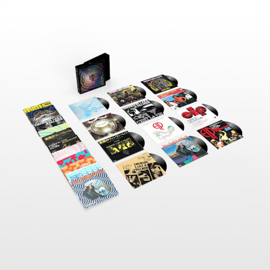 EMERSON, LAKE AND PALMER - Singles - 7" x 12 - Vinyl Box Set