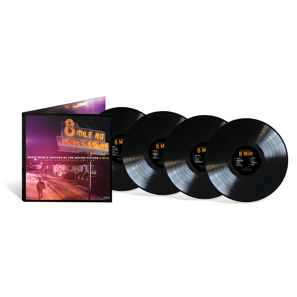 EMINEM - 8 Mile (OST) - 20th Anniversary Expanded Edition - 4LP - Gatefold Vinyl