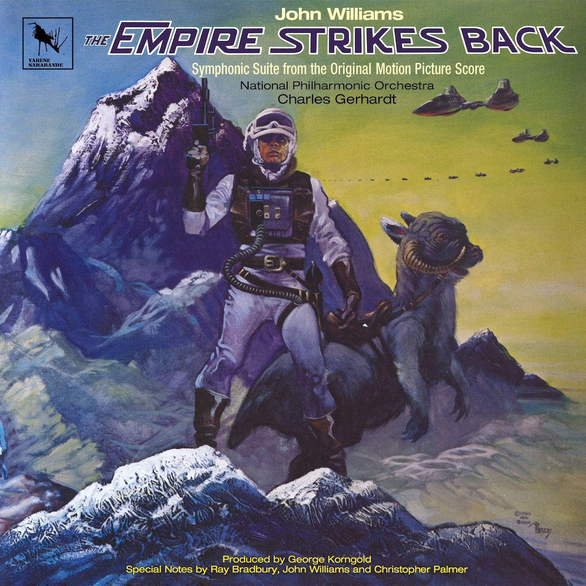 JOHN WILLIAMS / CHARLES GERHARDT / NATIONAL PHILHARMONIC ORCHESTRA - The Empire Strikes Back - Symphonic Suite - LP - 180g Vinyl
