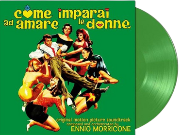 ENNIO MORRICONE - Come imparai ad amare le donne OST - 1 LP - Clear Green Vinyl  [RSD 2024]