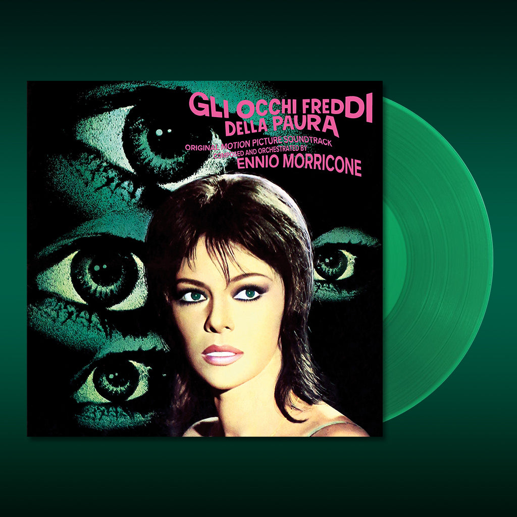 ENNIO MORRICONE - Gli Occhi Freddi Della Paura (OST) - LP - Green Vinyl [RSD23]