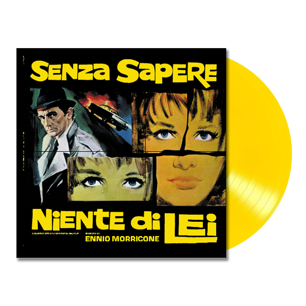 ENNIO MORRICONE - Senza Sapere Niente di Lei (OST) - LP - Gatefold Yellow Vinyl [RSD23]