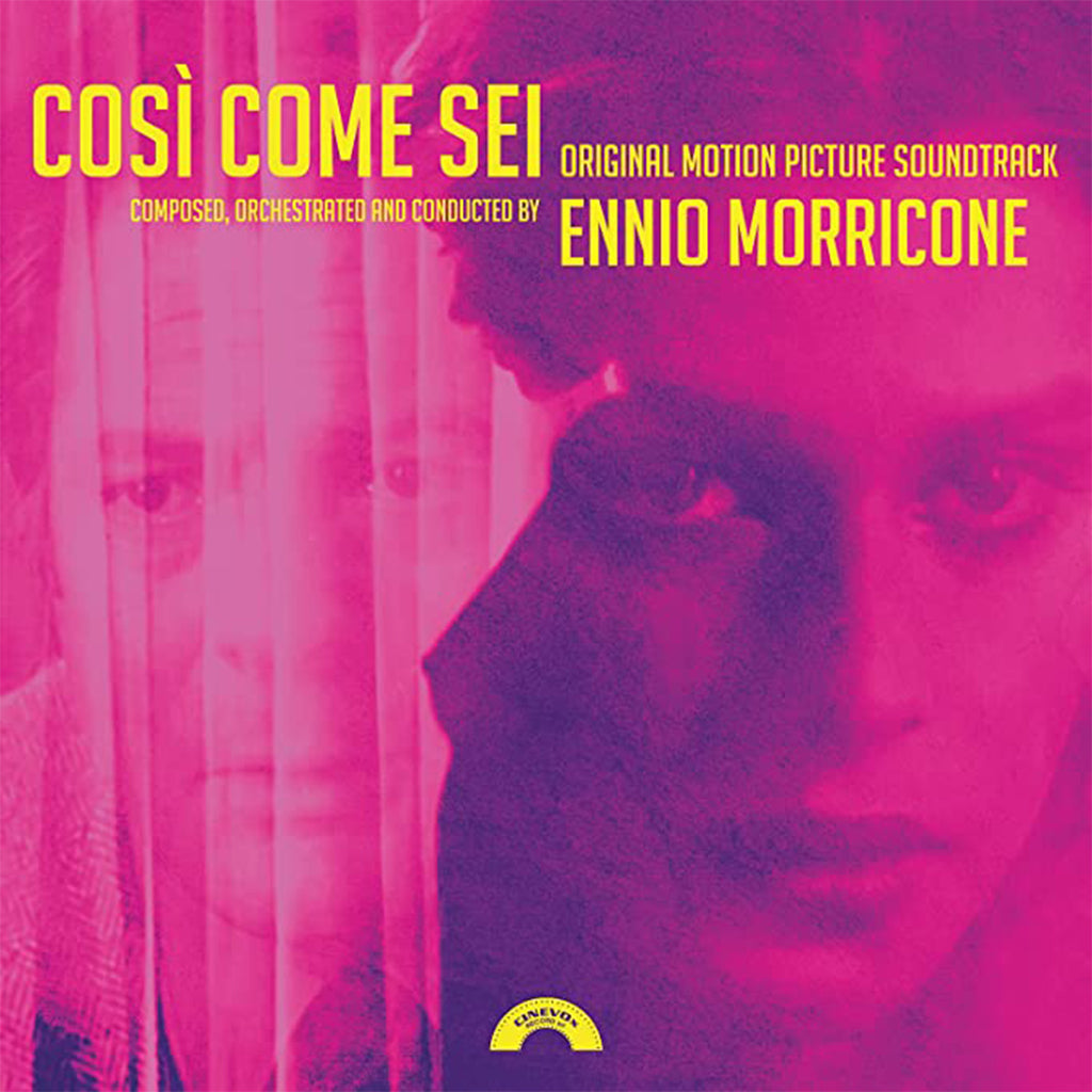 ENNIO MORRICONE - Cosi' Come Sei (Original Soundtrack - Remastered w/ New Sleeve Art) - LP - 180g Solid Pink Vinyl [MAR 10]