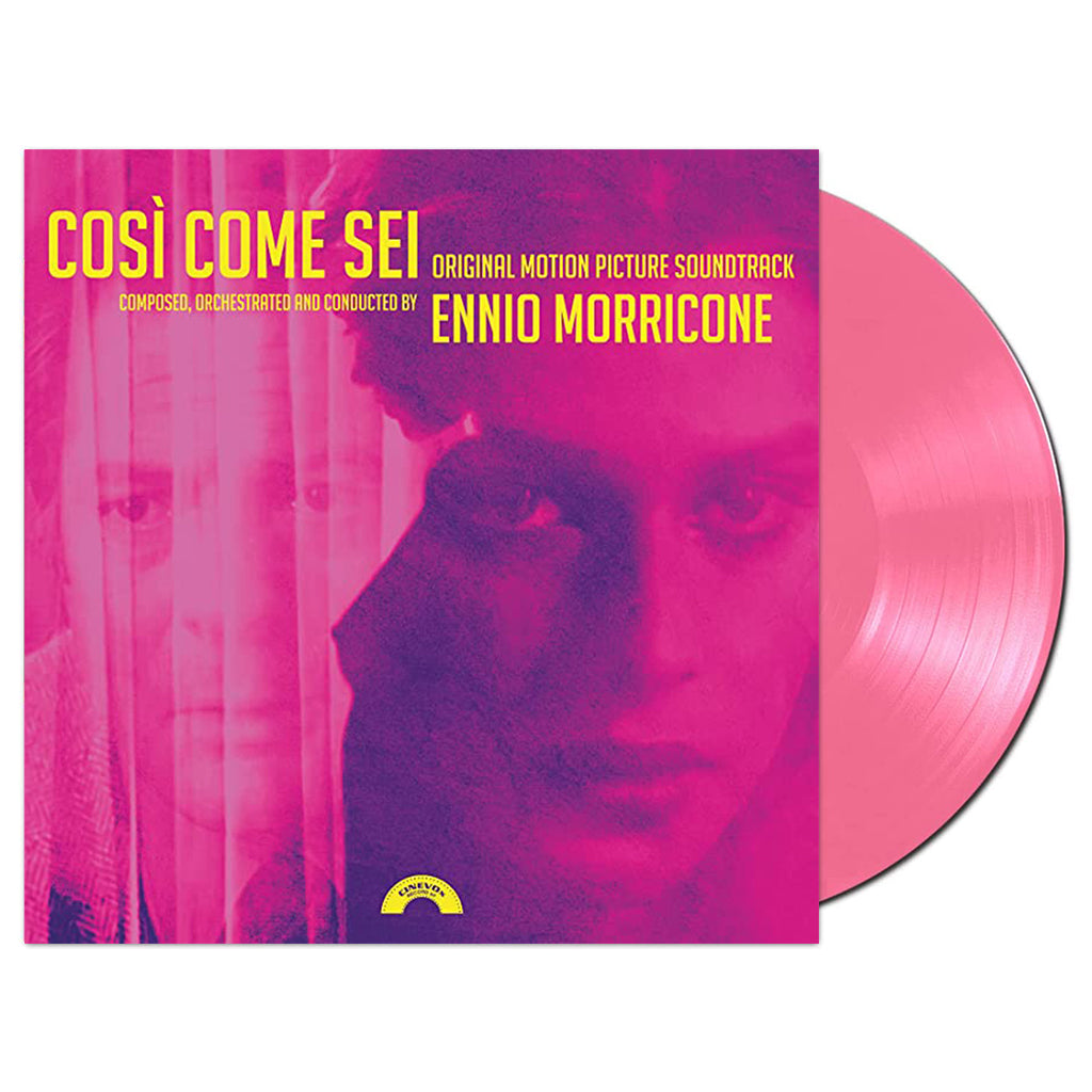 ENNIO MORRICONE - Cosi' Come Sei (Original Soundtrack - Remastered w/ New Sleeve Art) - LP - 180g Solid Pink Vinyl [MAR 10]