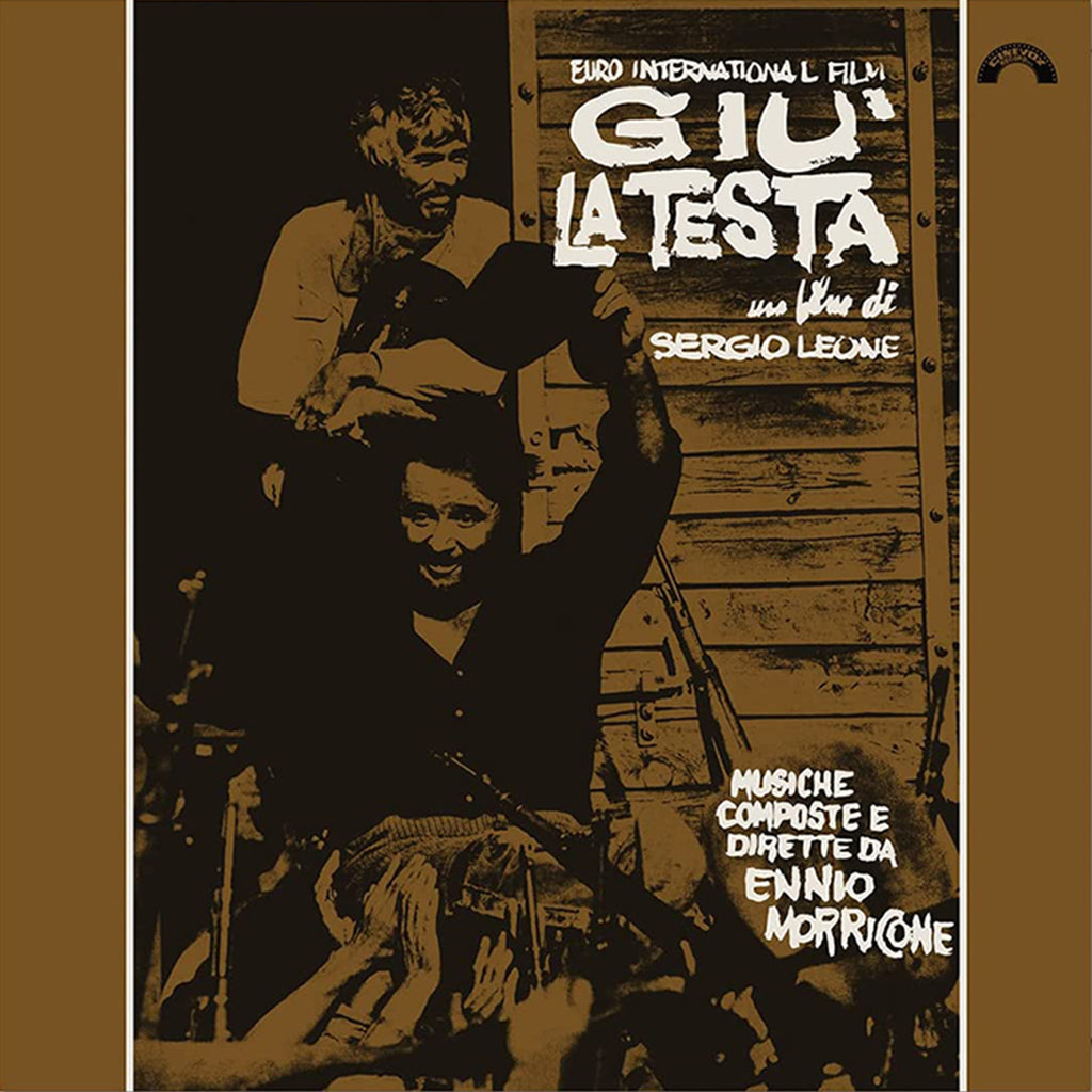 ENNIO MORRICONE - Gui La Testa (Original Soundtrack - 2023 Reissue) - LP - 180g Crystal Clear Vinyl [MAR 10]
