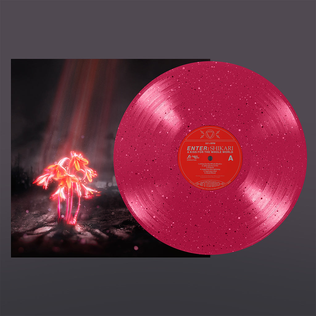 ENTER SHIKARI - A Kiss for the Whole World - LP - Pink Sparkle Coloured Vinyl