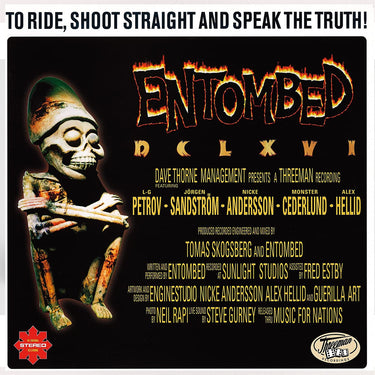 ENTOMBED - To Ride, Shoot Straight And Speak The Truth (2023 Repress) - LP - Ink-Spot Red / Black Vinyl