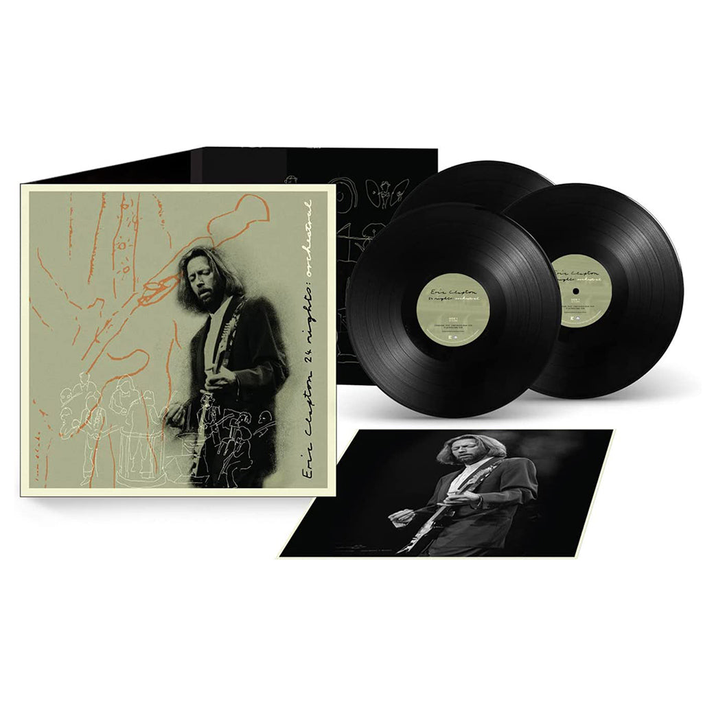 ERIC CLAPTON - 24 Nights (Orchestral) - Deluxe Edition - 3LP - Tri-fold Black Vinyl