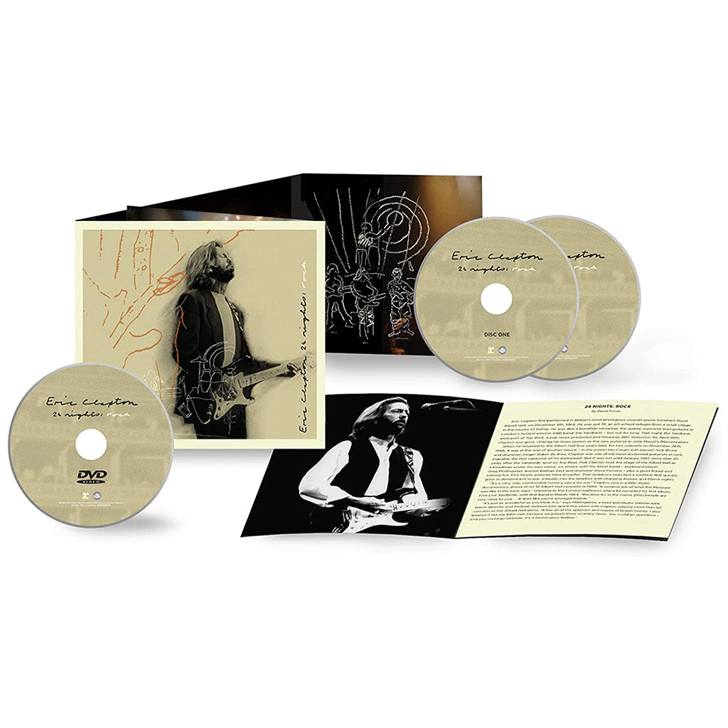 ERIC CLAPTON - 24 Nights (Rock) - Deluxe Edition - 2CD + DVD Set