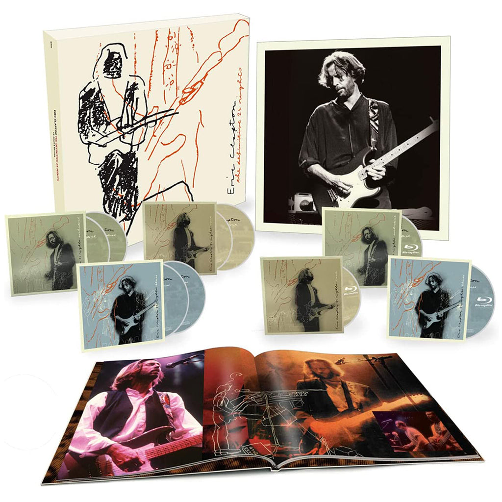 ERIC CLAPTON - The Definitive 24 Nights - Super Deluxe Edition - 6CD + 3 x Blu-Ray - Box Set