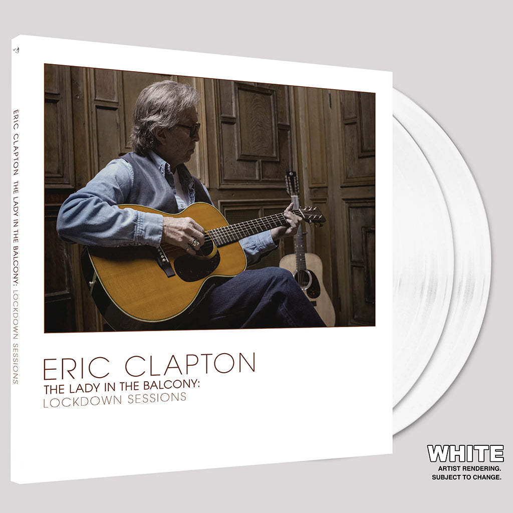 ERIC CLAPTON - The Lady In The Balcony - Lockdown Sessions - 2LP - 180g Creamy White Vinyl