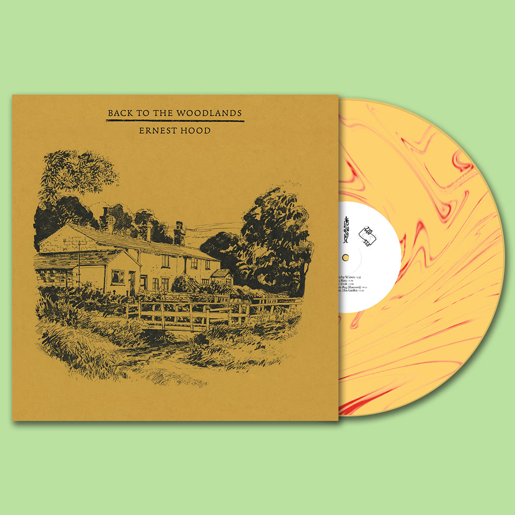 ERNEST HOOD - Back To The Woodlands - LP - Noonday Yellow w/ Red Swirl Vinyl