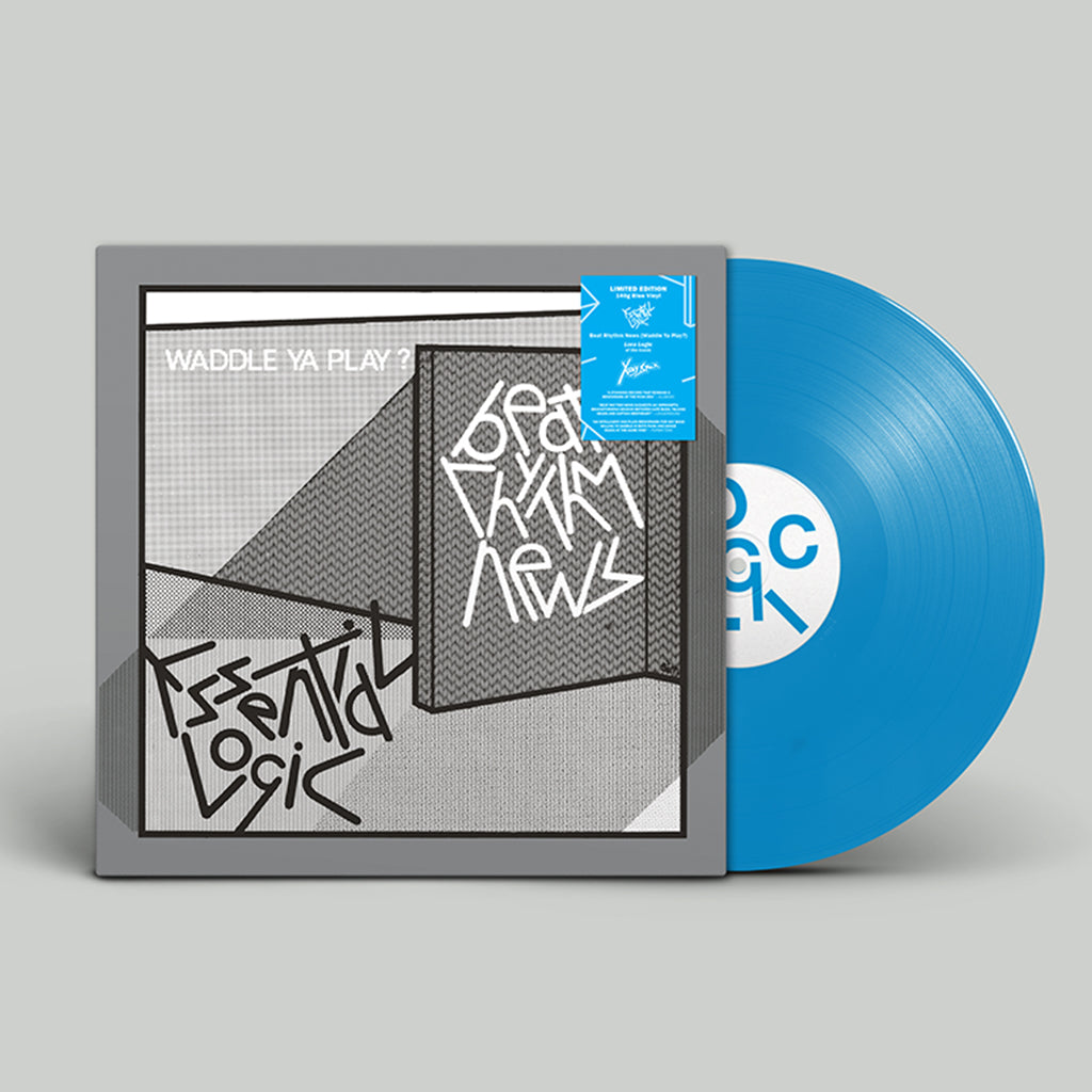 ESSENTIAL LOGIC - Beat Rhythm News (Waddle Ya Play?) - LP - Blue Vinyl [RSD23]