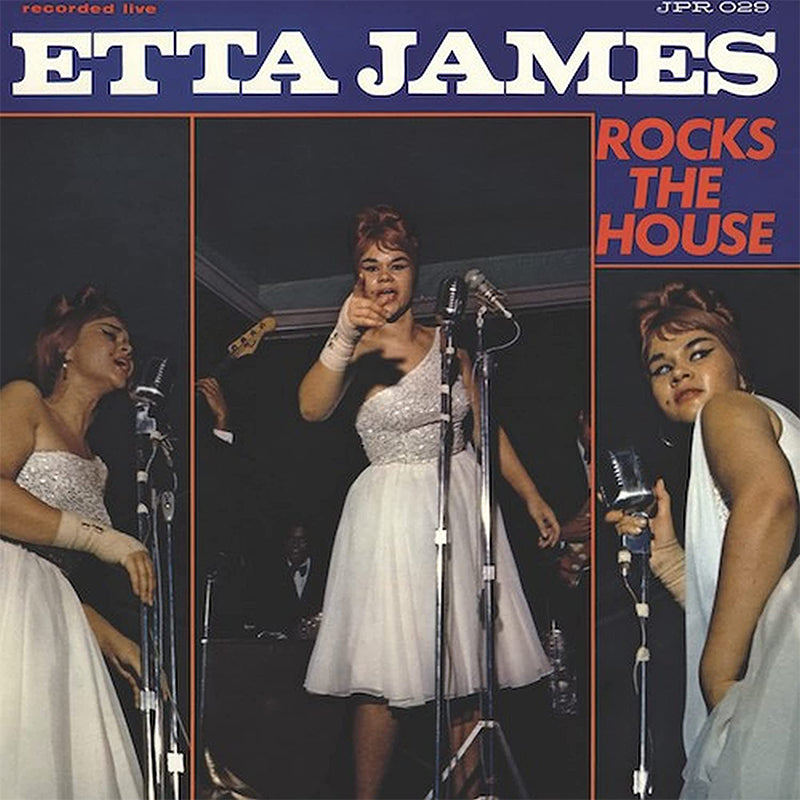 ETTA JAMES - Rocks the House - LP - Blue Vinyl