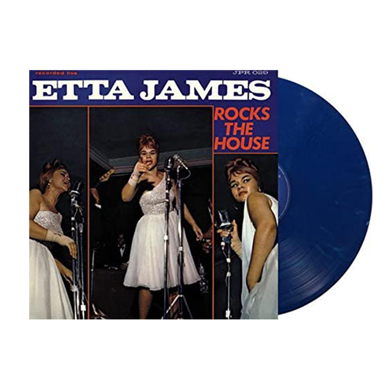 ETTA JAMES - Rocks the House - LP - Blue Vinyl
