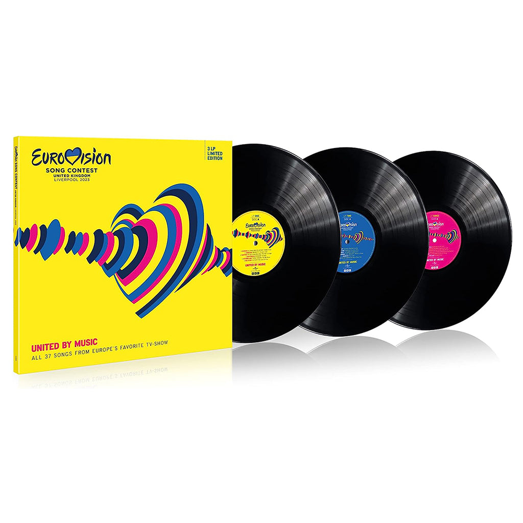 VARIOUS - Eurovision Song Contest 2023 (Liverpool, UK) - 3LP - Vinyl Set