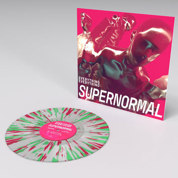 EVERYTHING EVERYTHING - Supernormal / Mercury and Me - 10" - Clear w/ Pink & Green Splatter Vinyl [RSD2021-JUN12]