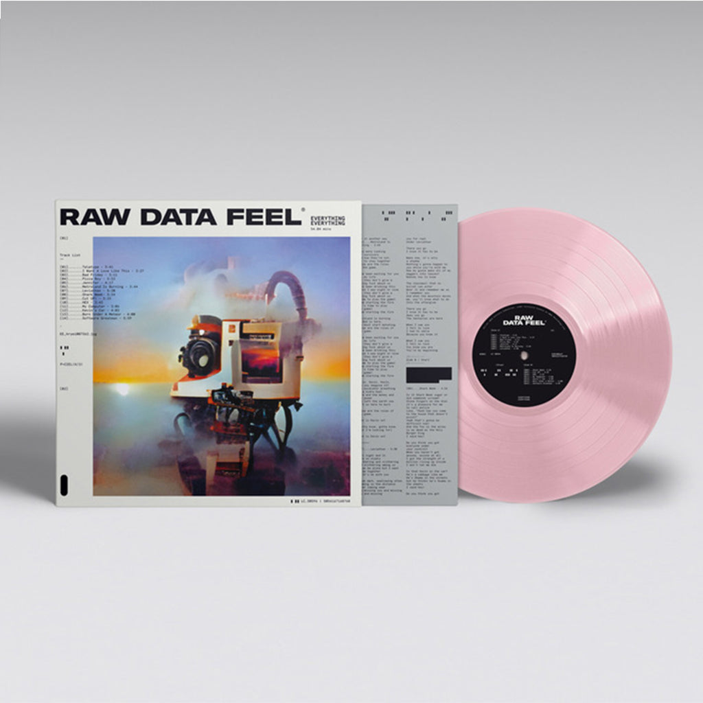 EVERYTHING EVERYTHING - Raw Data Feel - LP - Pink Vinyl