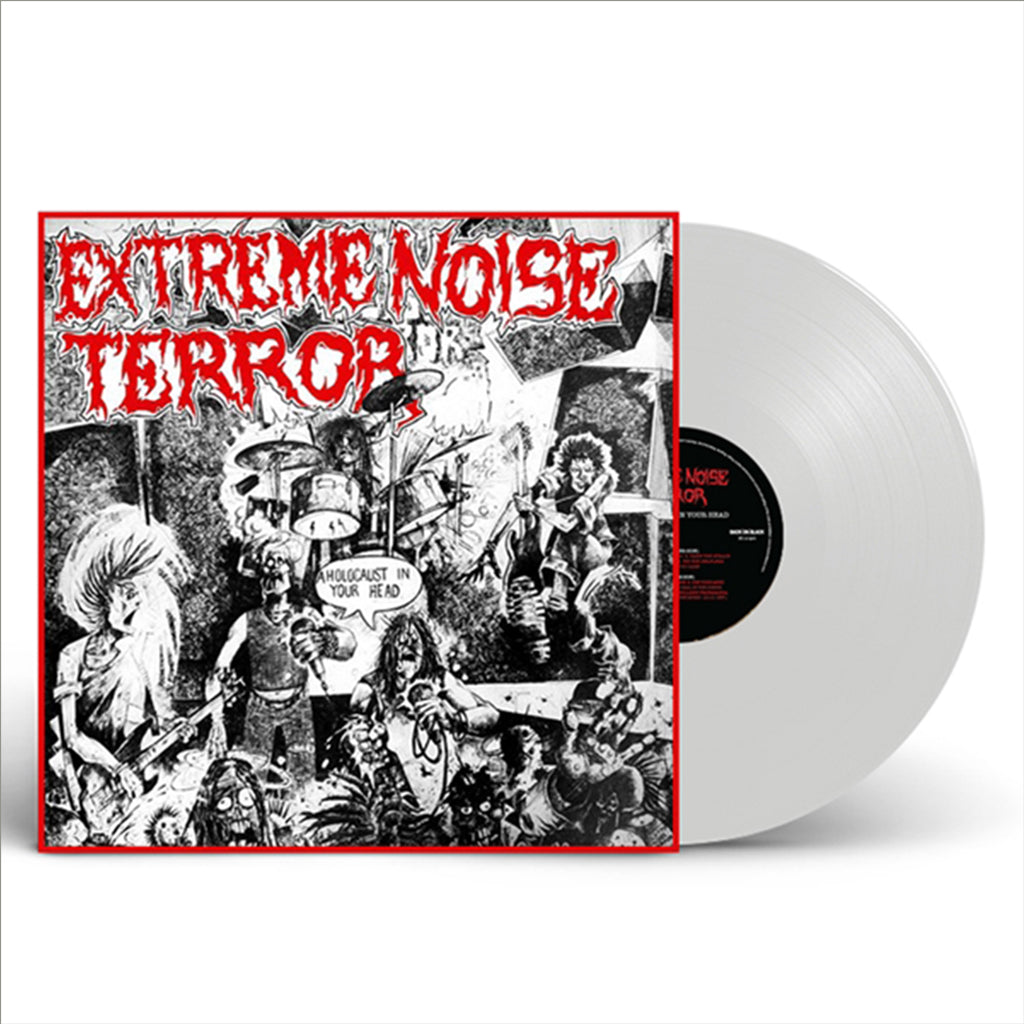 EXTREME NOISE TERROR - A Holocaust in Your Head - LP - White Vinyl