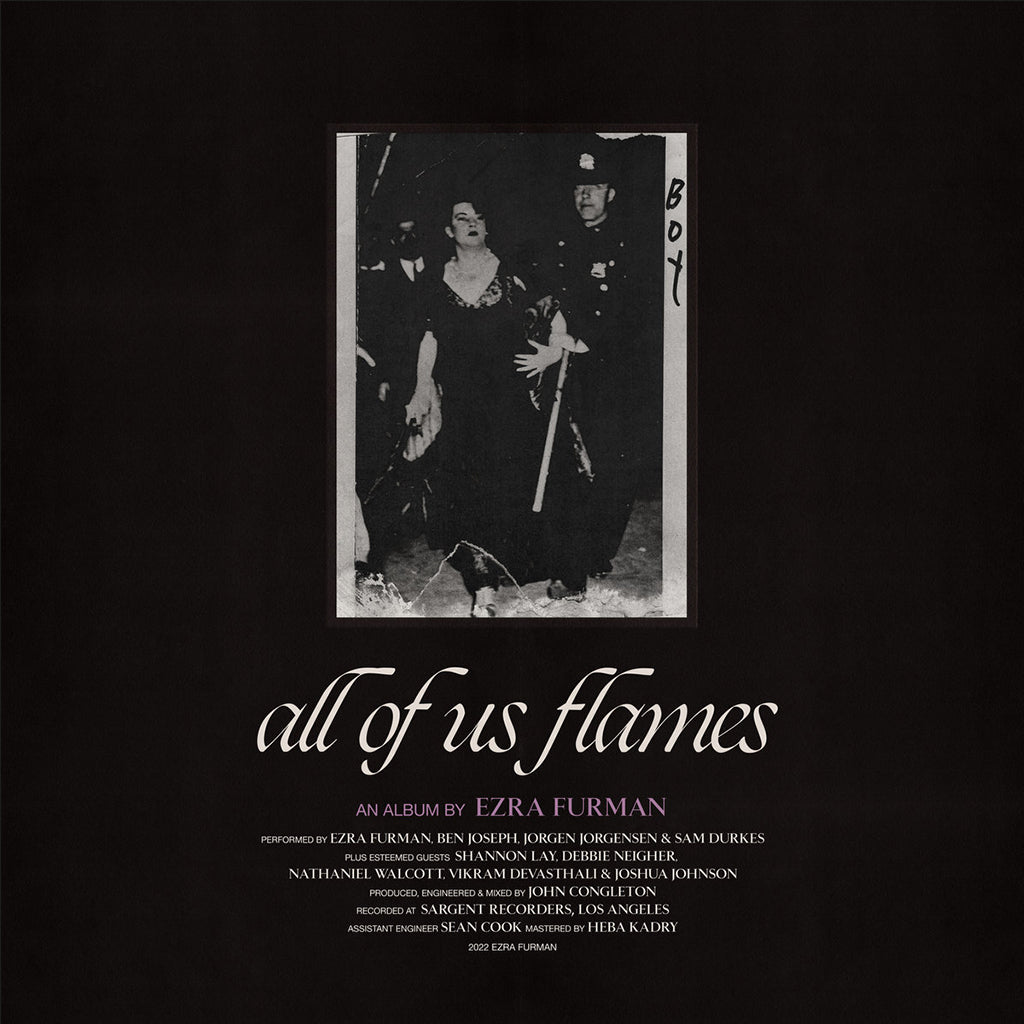 EZRA FURMAN - All Of Us Flames - LP - 180g Clear Vinyl