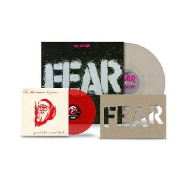 FEAR - The Record - LP + Bonus 7" & Stencil - Cream Marbled Vinyl [RSD2021-JUL 17]