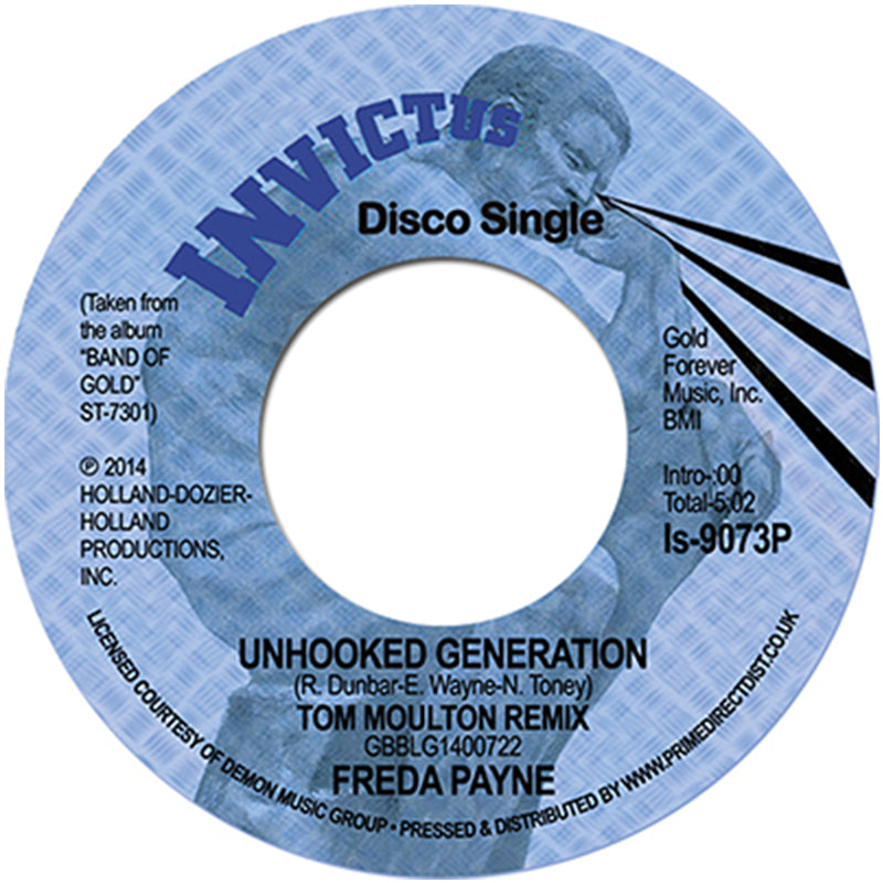 FREDA PAYNE - Unhooked Generation - Tom Moulton Remix / Original - 7" - Vinyl [RSD2021-JUN12]