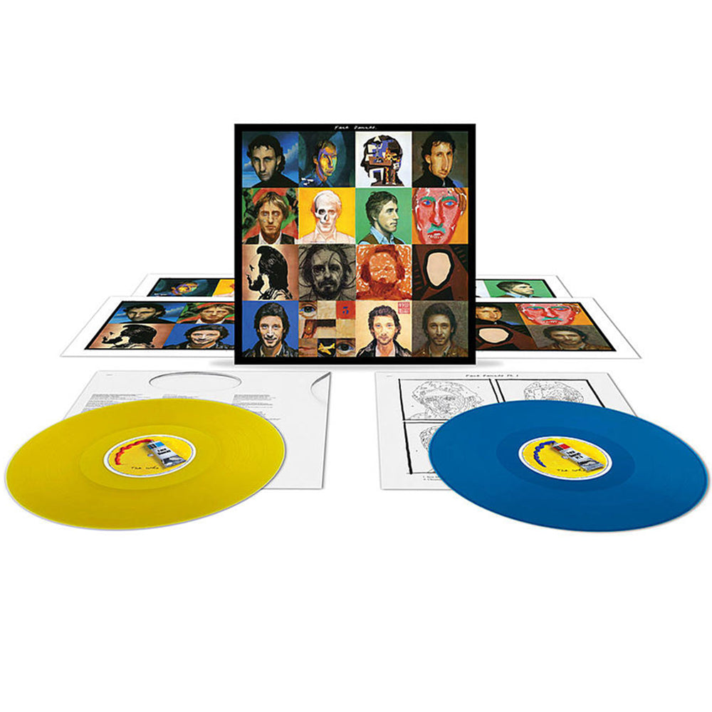 THE WHO - Face Dances [40th Anniv. Half-Speed Master] - 2LP - Yellow & Blue Vinyl [RSD2021-JUN12]