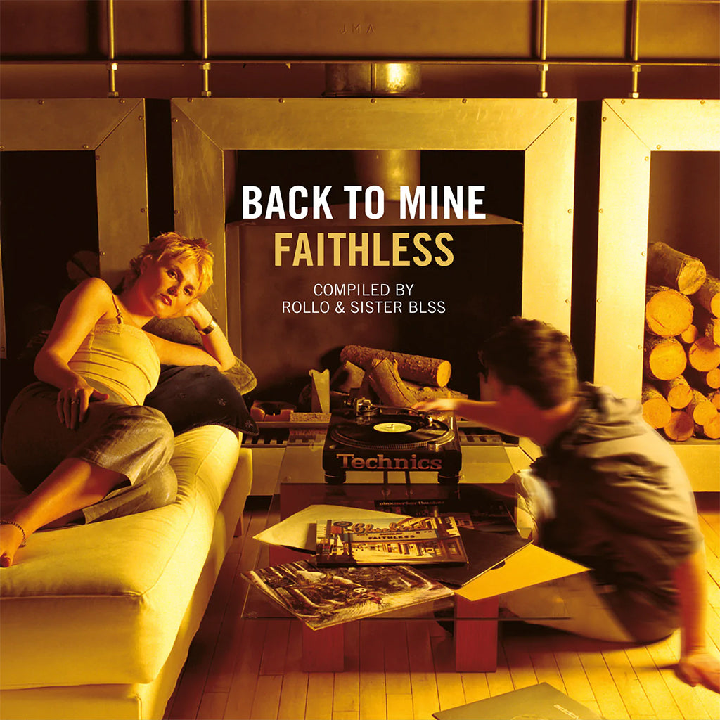 VARIOUS / FAITHLESS - Back To Mine (2022 Collector's Ed.) - 2LP - White Vinyl