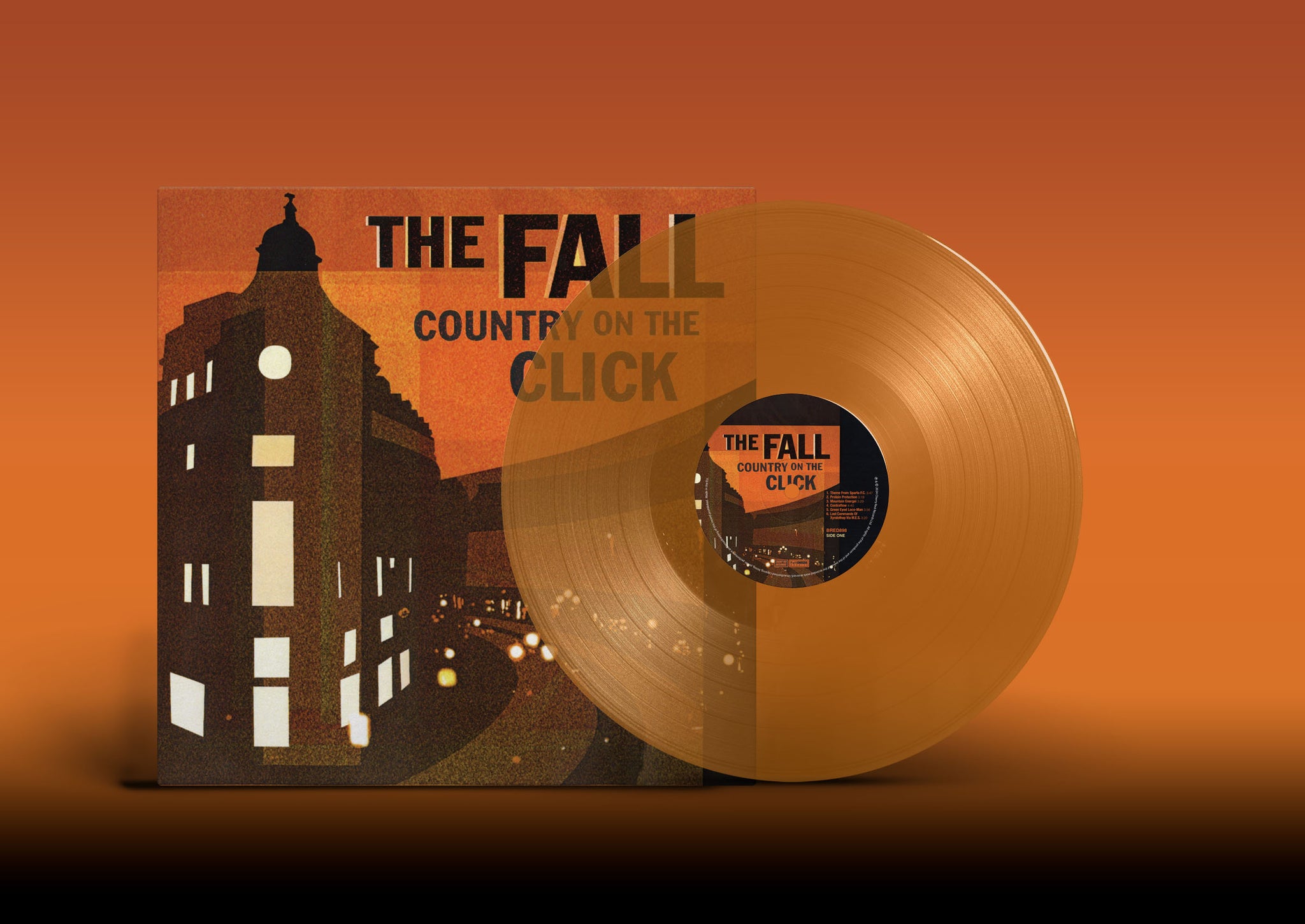 THE FALL - A Country On The Click (Alternative Version) - 1 LP - Translucent Orange Vinyl  [RSD 2024]