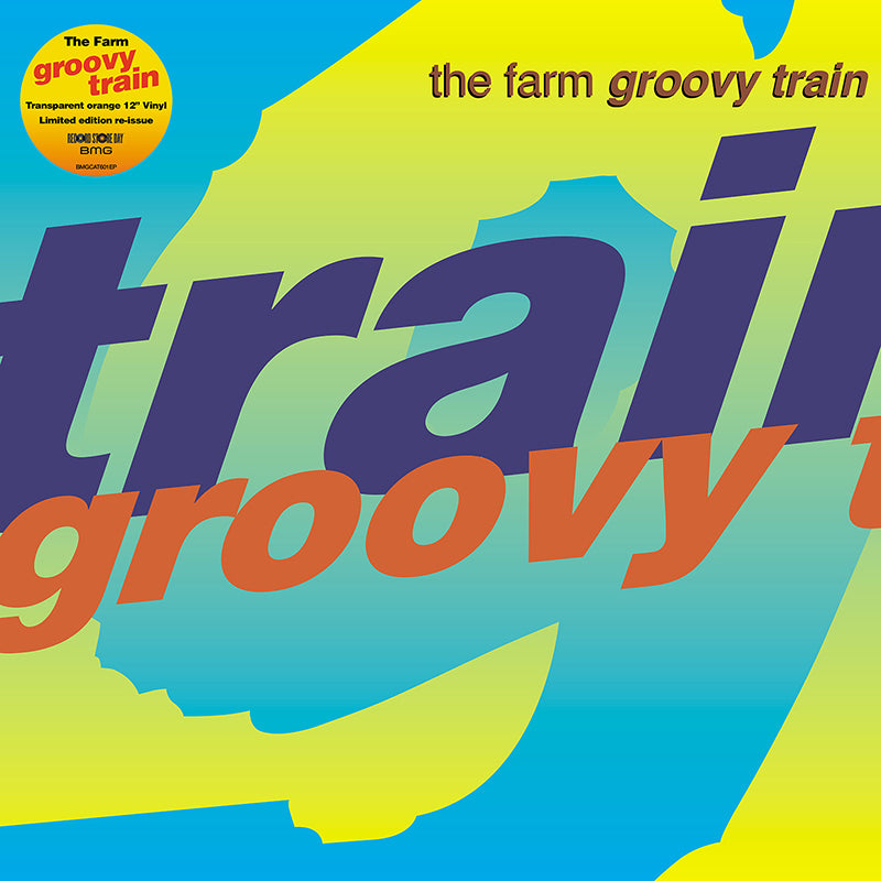 THE FARM - Groovy Train - 12" - Transparent Orange Vinyl [RSD 2022 - DROP 2]