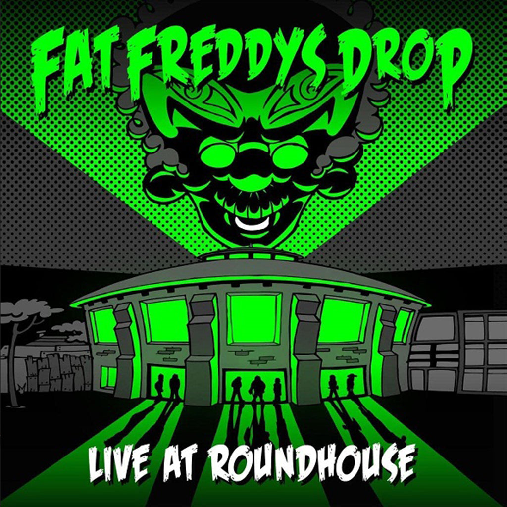 FAT FREDDY'S DROP - Live at Roundhouse (15th Anniversary) - 3LP - Neon Green Gatefold Sleeve Black Vinyl [RSD23]