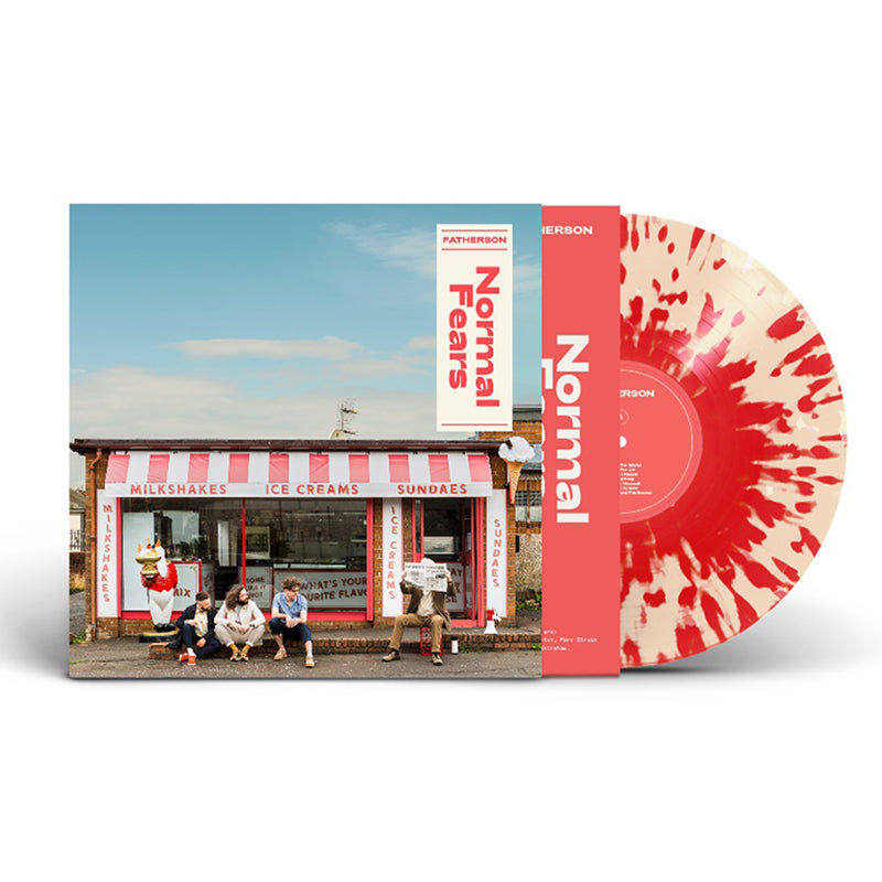 FATHERSON - Normal Fears - LP - Cream With Red Splatter Vinyl
